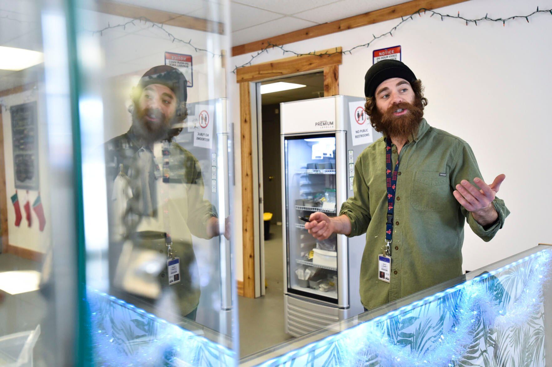 Aaron Keith, manager of Treasure Tree in Helena, talks about customer interest in cannabis